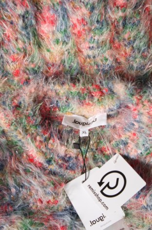 Дамски пуловер Desigual, Размер XL, Цвят Многоцветен, Цена 63,00 лв.
