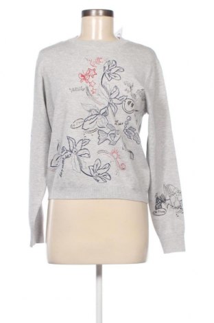 Γυναικείο πουλόβερ Desigual, Μέγεθος M, Χρώμα Γκρί, Τιμή 72,16 €