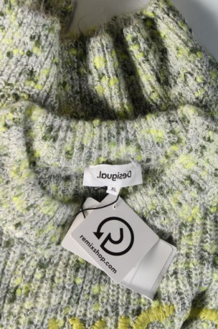 Γυναικείο πουλόβερ Desigual, Μέγεθος XL, Χρώμα Πολύχρωμο, Τιμή 36,08 €