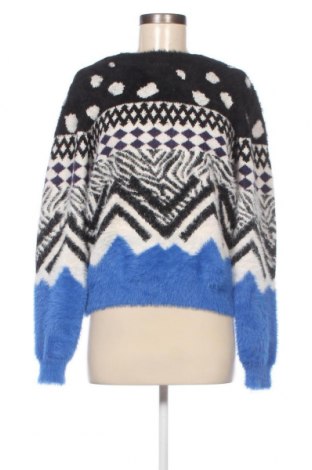 Дамски пуловер Desigual, Размер L, Цвят Многоцветен, Цена 77,00 лв.