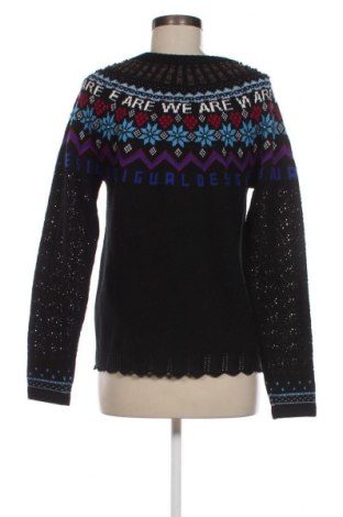 Γυναικείο πουλόβερ Desigual, Μέγεθος L, Χρώμα Μαύρο, Τιμή 43,30 €