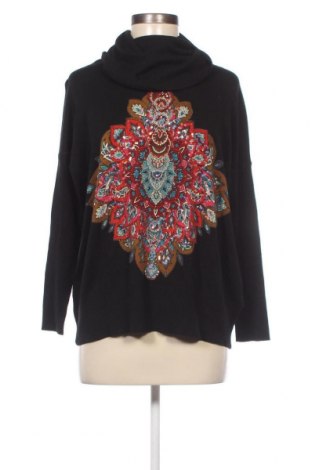 Γυναικείο πουλόβερ Desigual, Μέγεθος S, Χρώμα Μαύρο, Τιμή 38,97 €