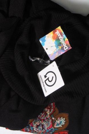 Γυναικείο πουλόβερ Desigual, Μέγεθος M, Χρώμα Μαύρο, Τιμή 38,97 €