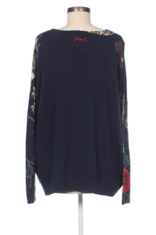 Női pulóver Desigual, Méret XL, Szín Kék, Ár 29 598 Ft