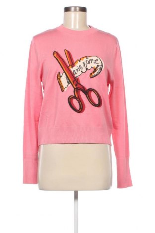Γυναικείο πουλόβερ Desigual, Μέγεθος XL, Χρώμα Ρόζ , Τιμή 39,69 €
