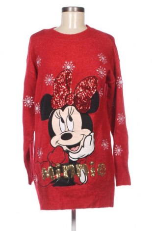 Női pulóver Disney x C&A, Méret S, Szín Piros, Ár 3 679 Ft