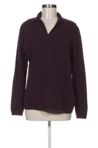 Дамски пуловер Eddie Bauer, Размер M, Цвят Лилав, Цена 37,20 лв.