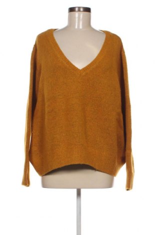 Γυναικείο πουλόβερ Etam, Μέγεθος XL, Χρώμα Κίτρινο, Τιμή 21,57 €