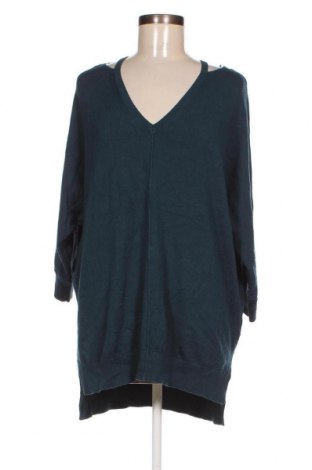 Дамски пуловер F&F, Размер XL, Цвят Син, Цена 15,66 лв.