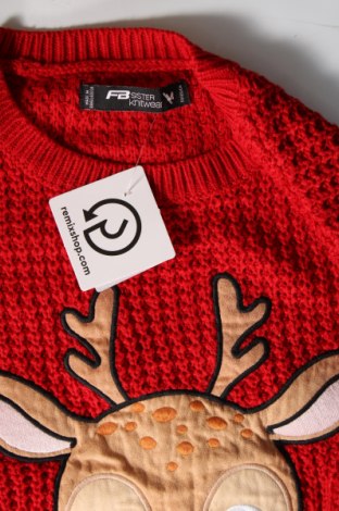 Γυναικείο πουλόβερ Fb Sister, Μέγεθος M, Χρώμα Κόκκινο, Τιμή 6,28 €