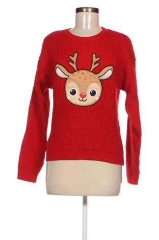 Дамски пуловер Fb Sister, Размер M, Цвят Червен, Цена 10,15 лв.