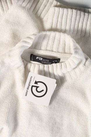 Дамски пуловер Fb Sister, Размер XXS, Цвят Бял, Цена 11,60 лв.