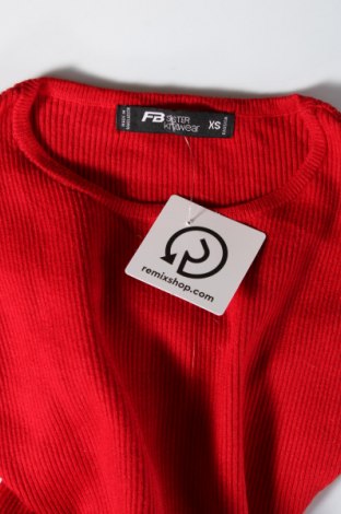 Γυναικείο πουλόβερ Fb Sister, Μέγεθος XS, Χρώμα Κόκκινο, Τιμή 17,94 €