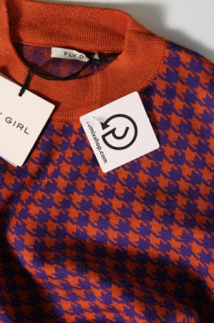 Дамски пуловер Fly Girl, Размер M, Цвят Многоцветен, Цена 75,60 лв.