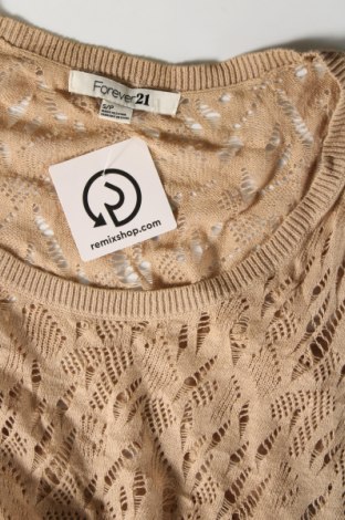 Дамски пуловер Forever 21, Размер S, Цвят Бежов, Цена 9,45 лв.