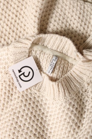 Дамски пуловер Fresh Made, Размер S, Цвят Бежов, Цена 12,30 лв.