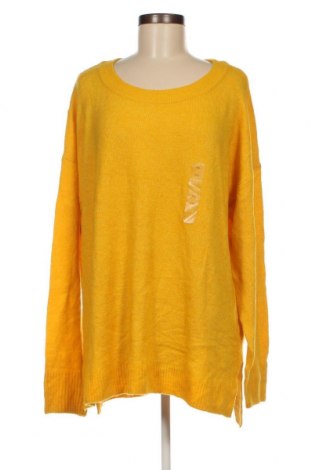 Дамски пуловер Gap, Размер XXL, Цвят Жълт, Цена 34,00 лв.