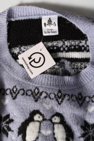 Γυναικείο πουλόβερ George, Μέγεθος L, Χρώμα Μπλέ, Τιμή 5,38 €