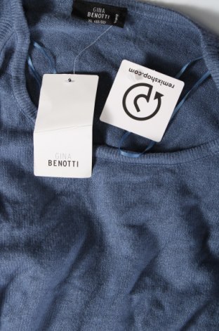 Дамски пуловер Gina Benotti, Размер XL, Цвят Син, Цена 46,00 лв.