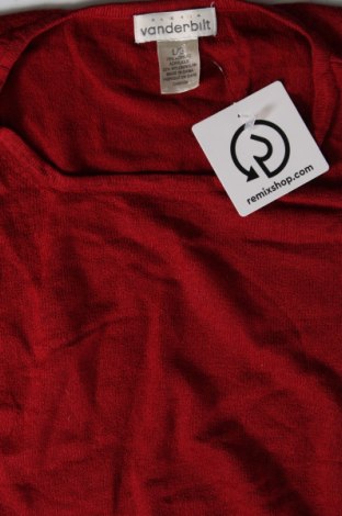 Γυναικείο πουλόβερ Gloria Vanderbilt, Μέγεθος L, Χρώμα Κόκκινο, Τιμή 5,38 €