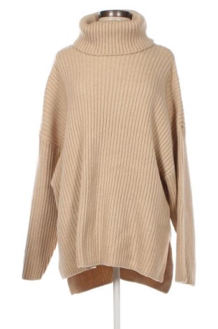 Дамски пуловер H&M, Размер L, Цвят Бежов, Цена 7,33 лв.
