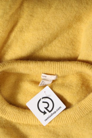 Дамски пуловер H&M, Размер M, Цвят Жълт, Цена 12,03 лв.