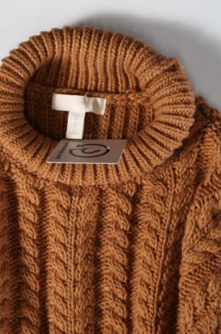 Дамски пуловер H&M, Размер S, Цвят Кафяв, Цена 8,80 лв.