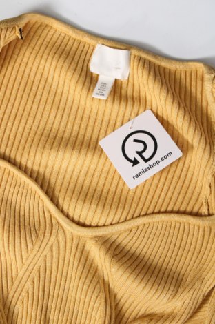 Дамски пуловер H&M, Размер S, Цвят Жълт, Цена 29,00 лв.