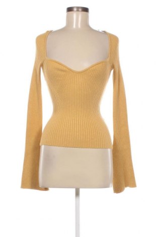 Дамски пуловер H&M, Размер S, Цвят Жълт, Цена 16,53 лв.