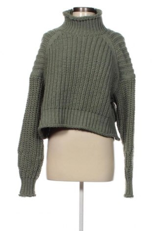Дамски пуловер H&M, Размер M, Цвят Зелен, Цена 15,84 лв.