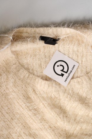 Дамски пуловер H&M, Размер M, Цвят Екрю, Цена 14,96 лв.