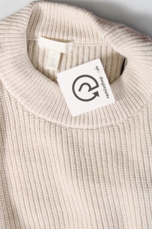 Γυναικείο πουλόβερ H&M, Μέγεθος L, Χρώμα  Μπέζ, Τιμή 6,28 €