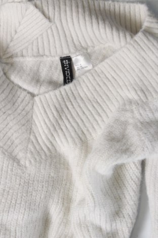Damski sweter H&M Divided, Rozmiar M, Kolor Biały, Cena 46,38 zł