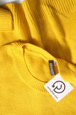 Дамски пуловер H&M Divided, Размер XL, Цвят Жълт, Цена 10,73 лв.