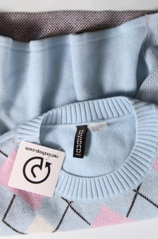 Дамски пуловер H&M Divided, Размер M, Цвят Син, Цена 8,70 лв.