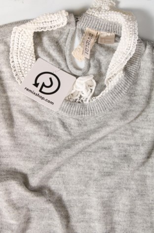 Дамски пуловер H&M Divided, Размер L, Цвят Сив, Цена 24,25 лв.