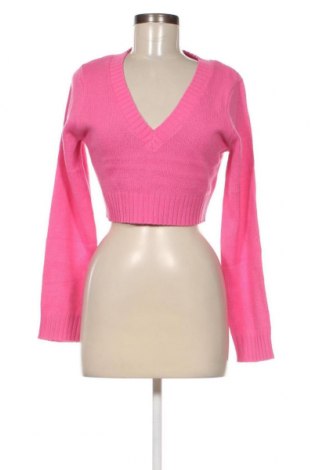 Дамски пуловер H&M Divided, Размер S, Цвят Розов, Цена 15,67 лв.