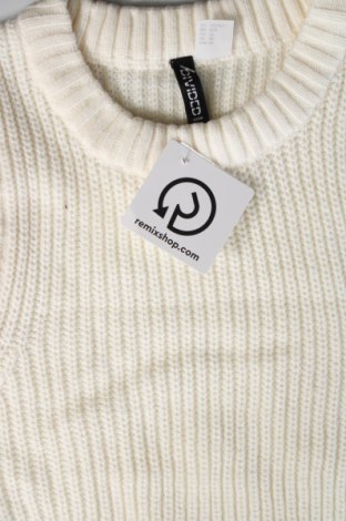 Damski sweter H&M Divided, Rozmiar XS, Kolor Biały, Cena 37,10 zł