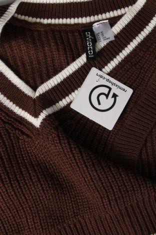 Дамски пуловер H&M Divided, Размер XS, Цвят Кафяв, Цена 10,15 лв.
