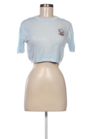 Дамски пуловер H&M Divided, Размер S, Цвят Син, Цена 29,00 лв.