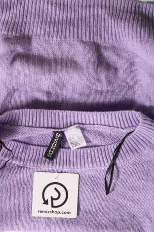 Γυναικείο πουλόβερ H&M Divided, Μέγεθος L, Χρώμα Βιολετί, Τιμή 5,38 €