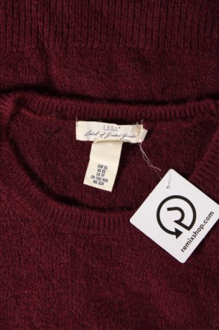 Дамски пуловер H&M L.O.G.G., Размер XS, Цвят Червен, Цена 12,47 лв.