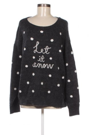 Дамски пуловер H&M L.O.G.G., Размер XL, Цвят Сив, Цена 29,00 лв.
