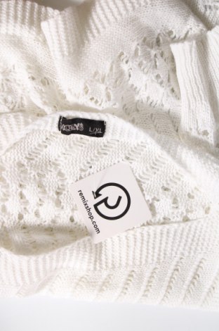 Дамски пуловер Haily`s, Размер L, Цвят Бял, Цена 18,45 лв.