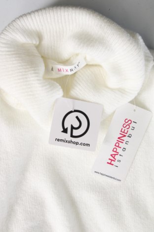 Γυναικείο πουλόβερ Happiness Istanbul, Μέγεθος L, Χρώμα Λευκό, Τιμή 10,67 €
