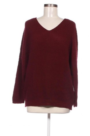 Дамски пуловер Happiness Istanbul, Размер M, Цвят Червен, Цена 20,70 лв.