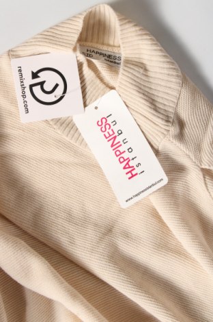 Γυναικείο πουλόβερ Happiness Istanbul, Μέγεθος M, Χρώμα  Μπέζ, Τιμή 10,67 €