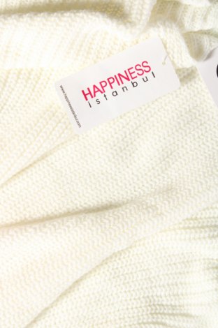 Női pulóver Happiness Istanbul, Méret M, Szín Fehér, Ár 4 474 Ft
