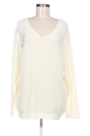 Дамски пуловер Happiness Istanbul, Размер M, Цвят Бял, Цена 17,48 лв.