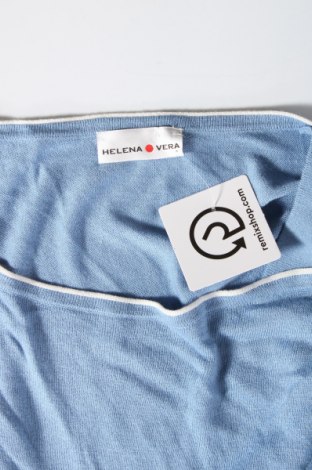 Γυναικείο πουλόβερ Helena Vera, Μέγεθος XL, Χρώμα Μπλέ, Τιμή 25,36 €